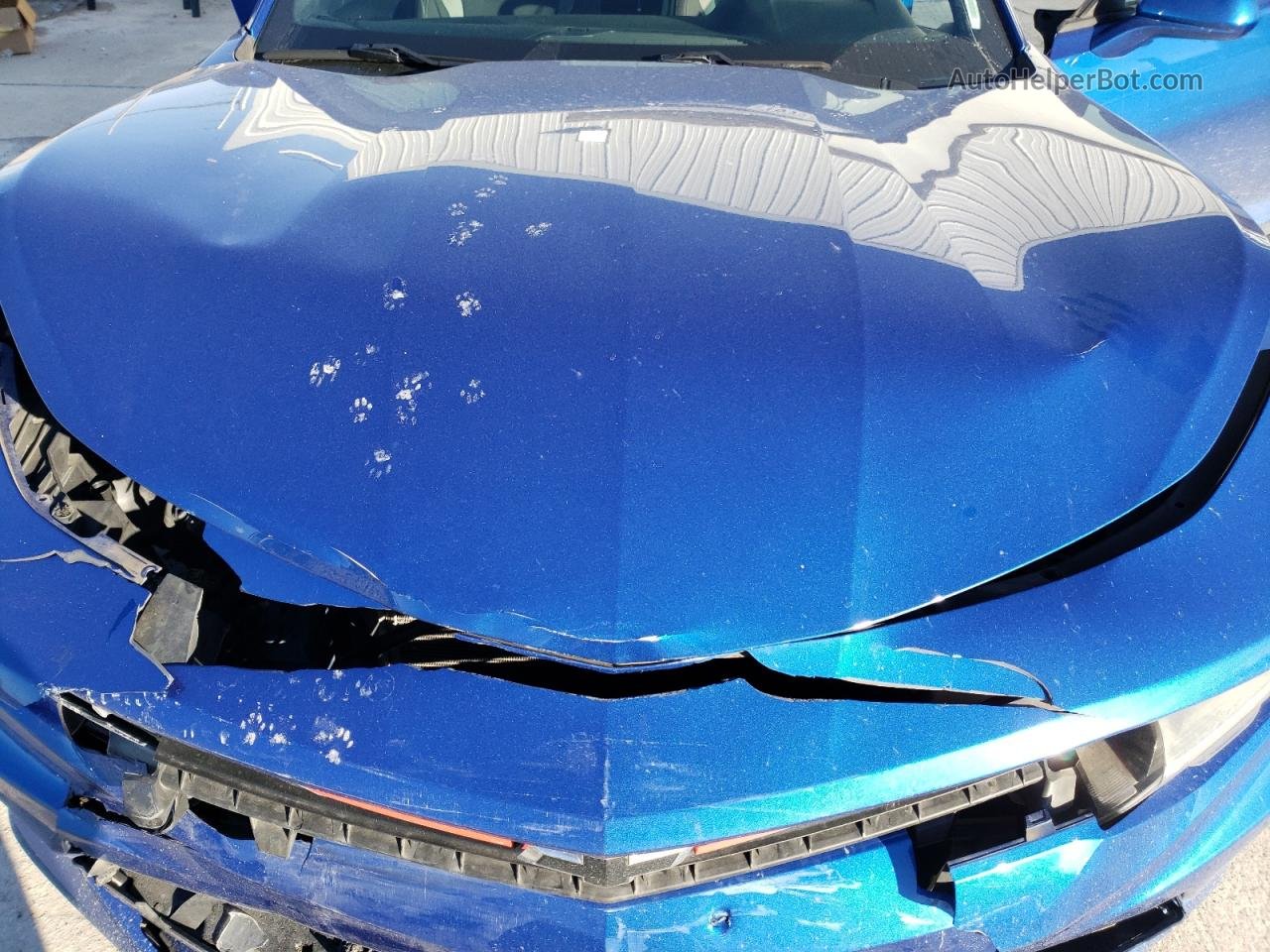 2018 Chevrolet Camaro Lt Blue vin: 1G1FB1RS4J0104970