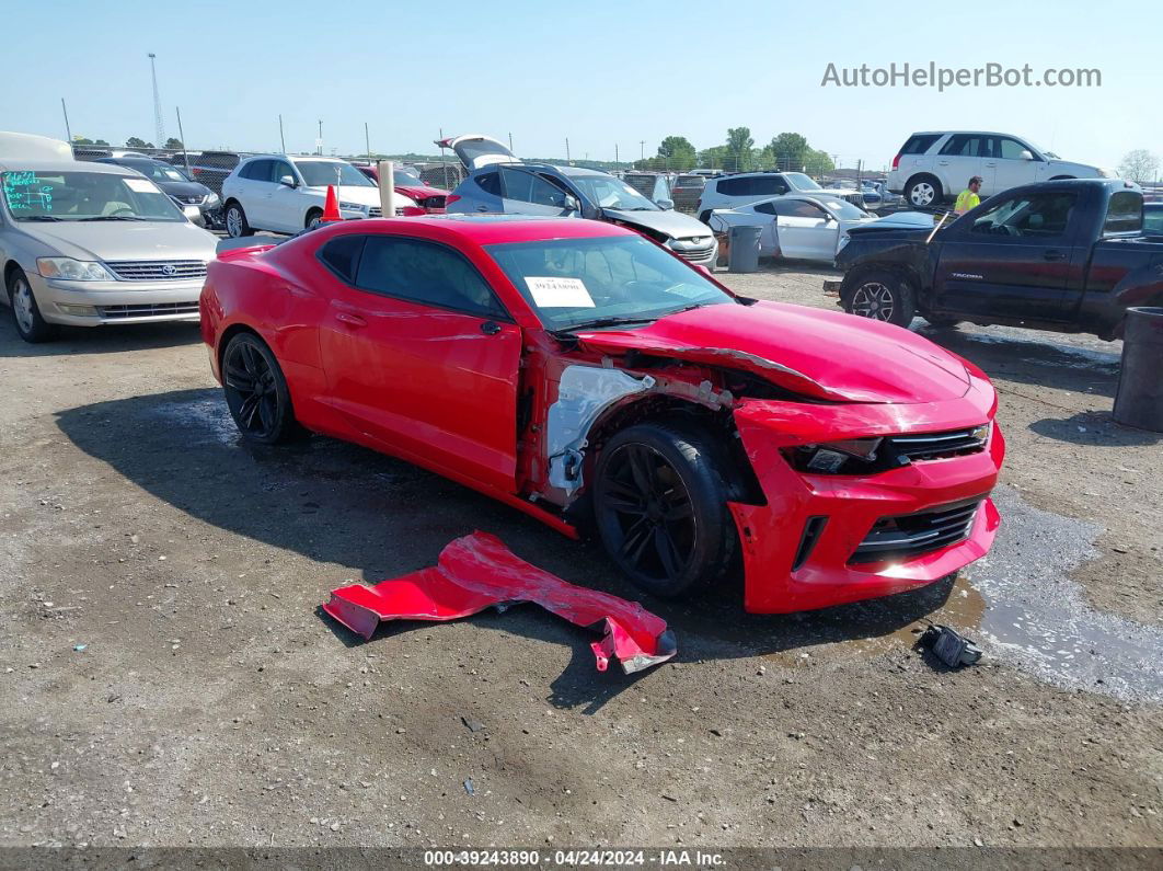 2018 Chevrolet Camaro 1lt Red vin: 1G1FB1RS4J0125124