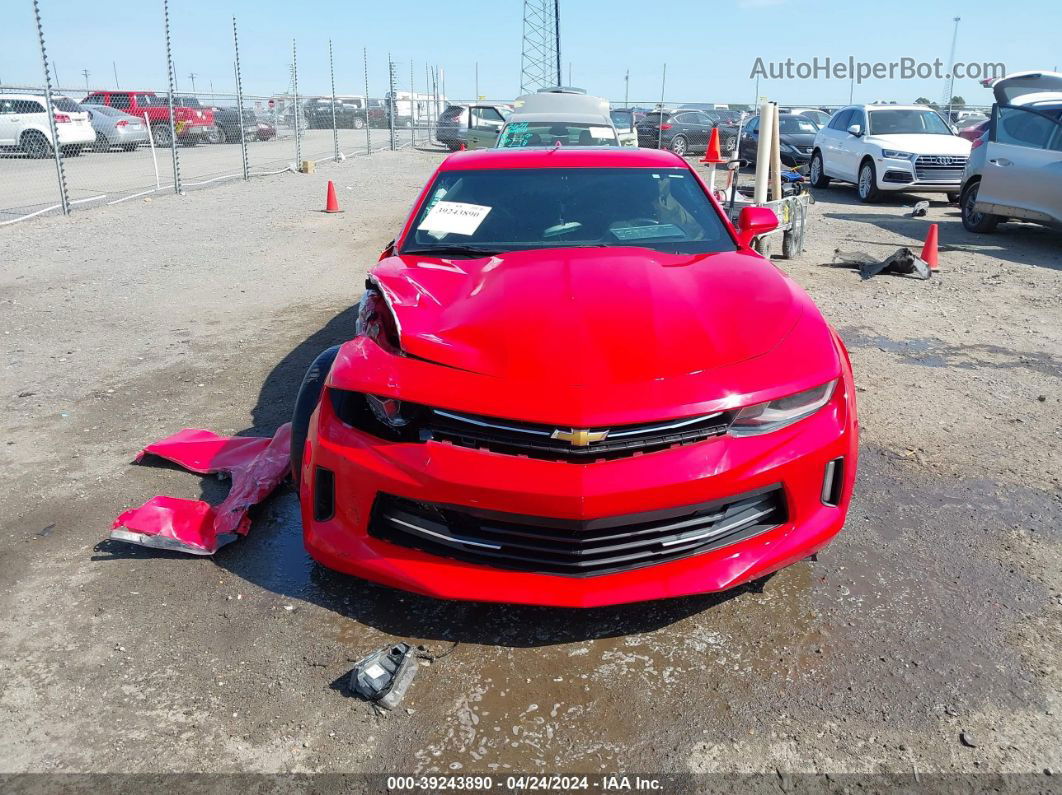 2018 Chevrolet Camaro 1lt Red vin: 1G1FB1RS4J0125124