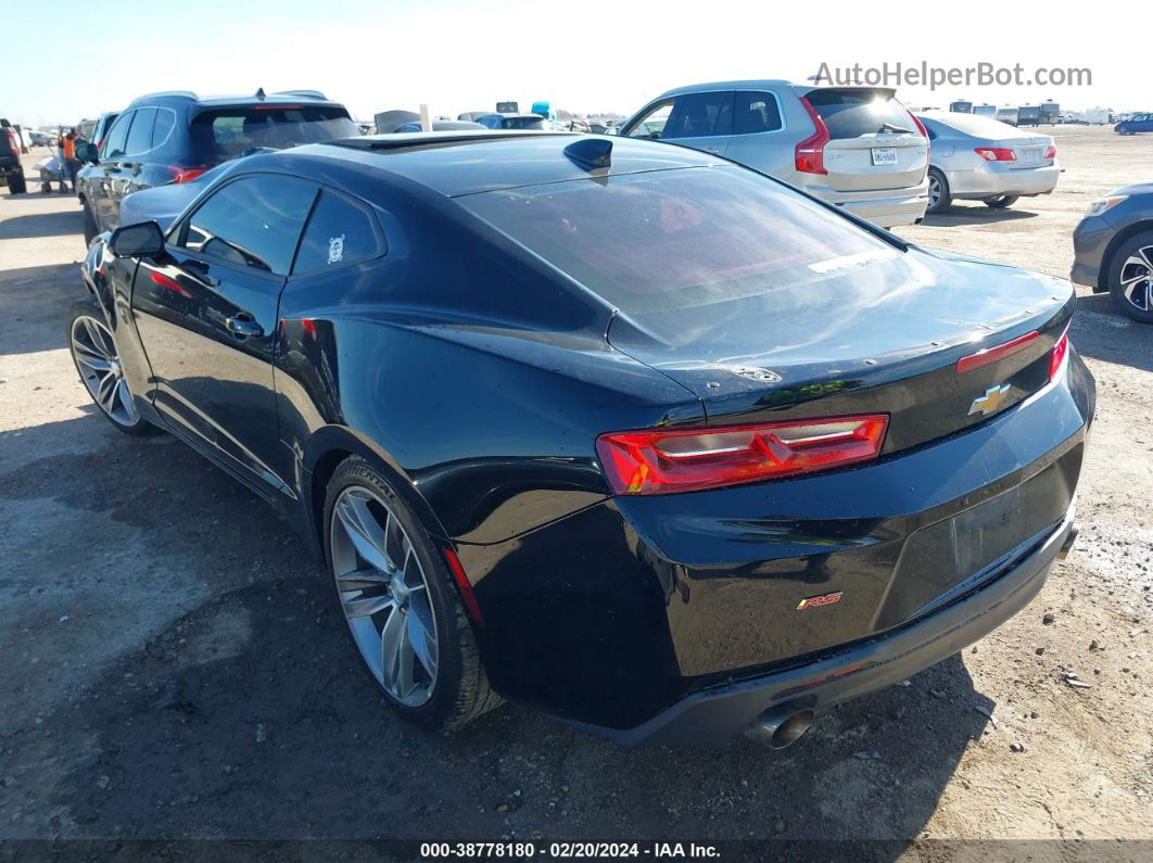 2018 Chevrolet Camaro 1lt Black vin: 1G1FB1RS4J0127004