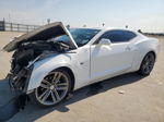 2018 Chevrolet Camaro Lt White vin: 1G1FB1RS4J0129142