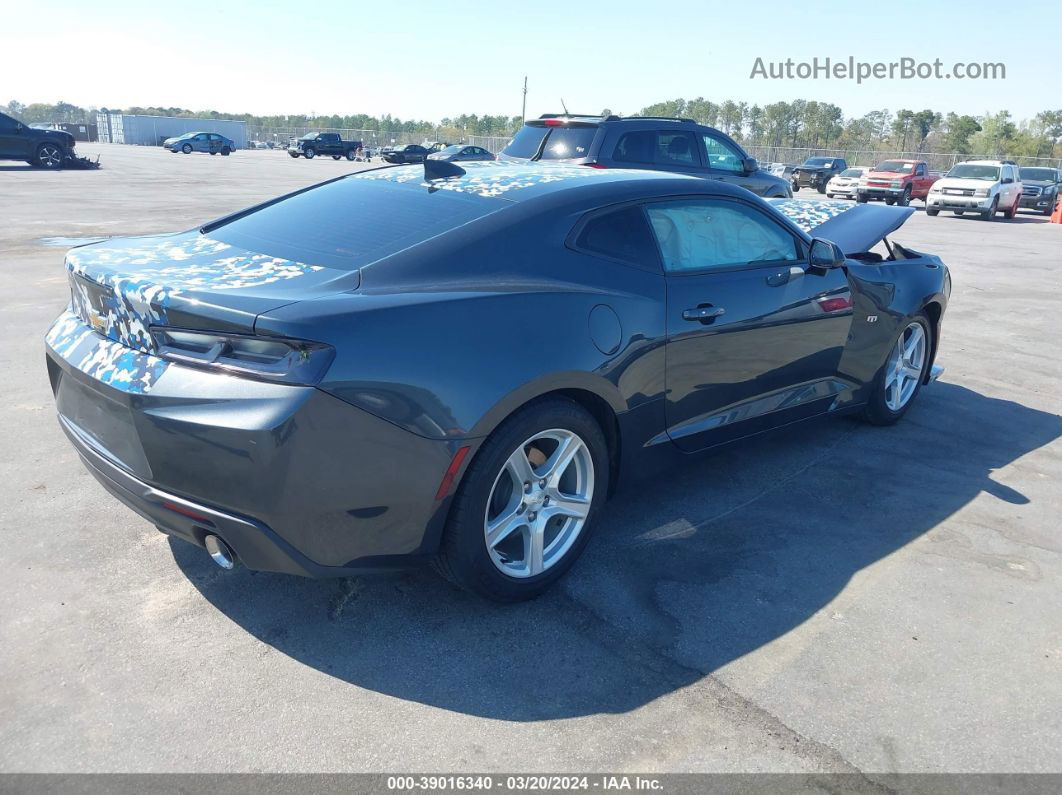 2018 Chevrolet Camaro 1lt Gray vin: 1G1FB1RS4J0172007