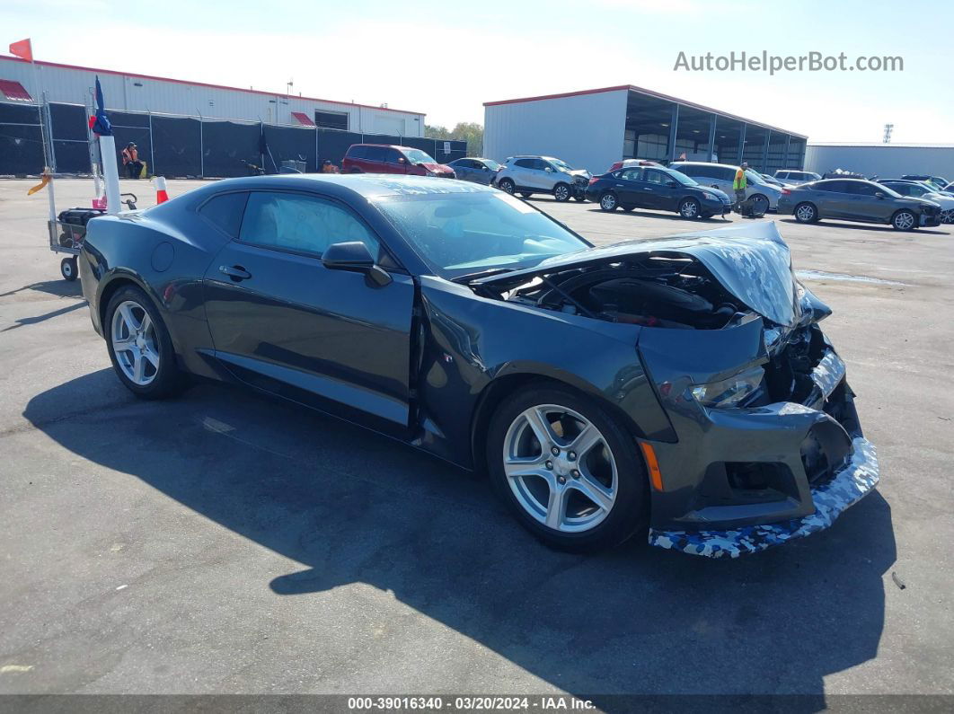 2018 Chevrolet Camaro 1lt Gray vin: 1G1FB1RS4J0172007