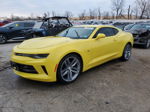 2017 Chevrolet Camaro Lt Yellow vin: 1G1FB1RS5H0104101