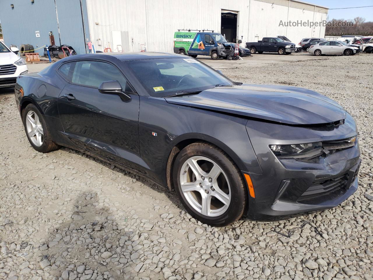 2017 Chevrolet Camaro Lt Black vin: 1G1FB1RS5H0114370