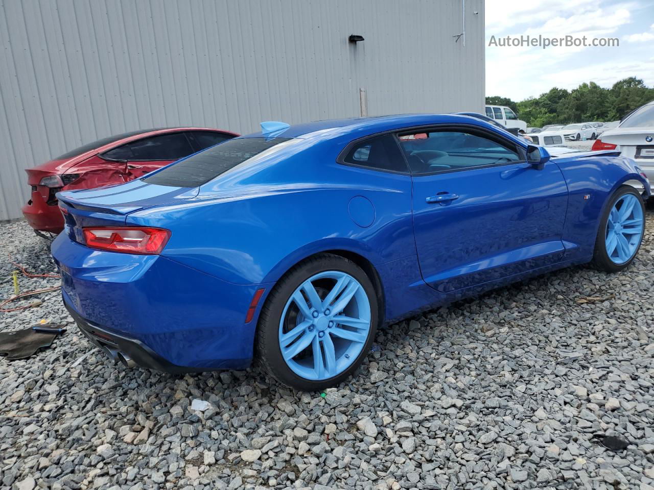 2017 Chevrolet Camaro Lt Two Tone vin: 1G1FB1RS5H0138779