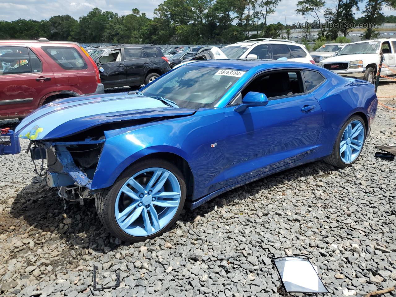 2017 Chevrolet Camaro Lt Two Tone vin: 1G1FB1RS5H0138779