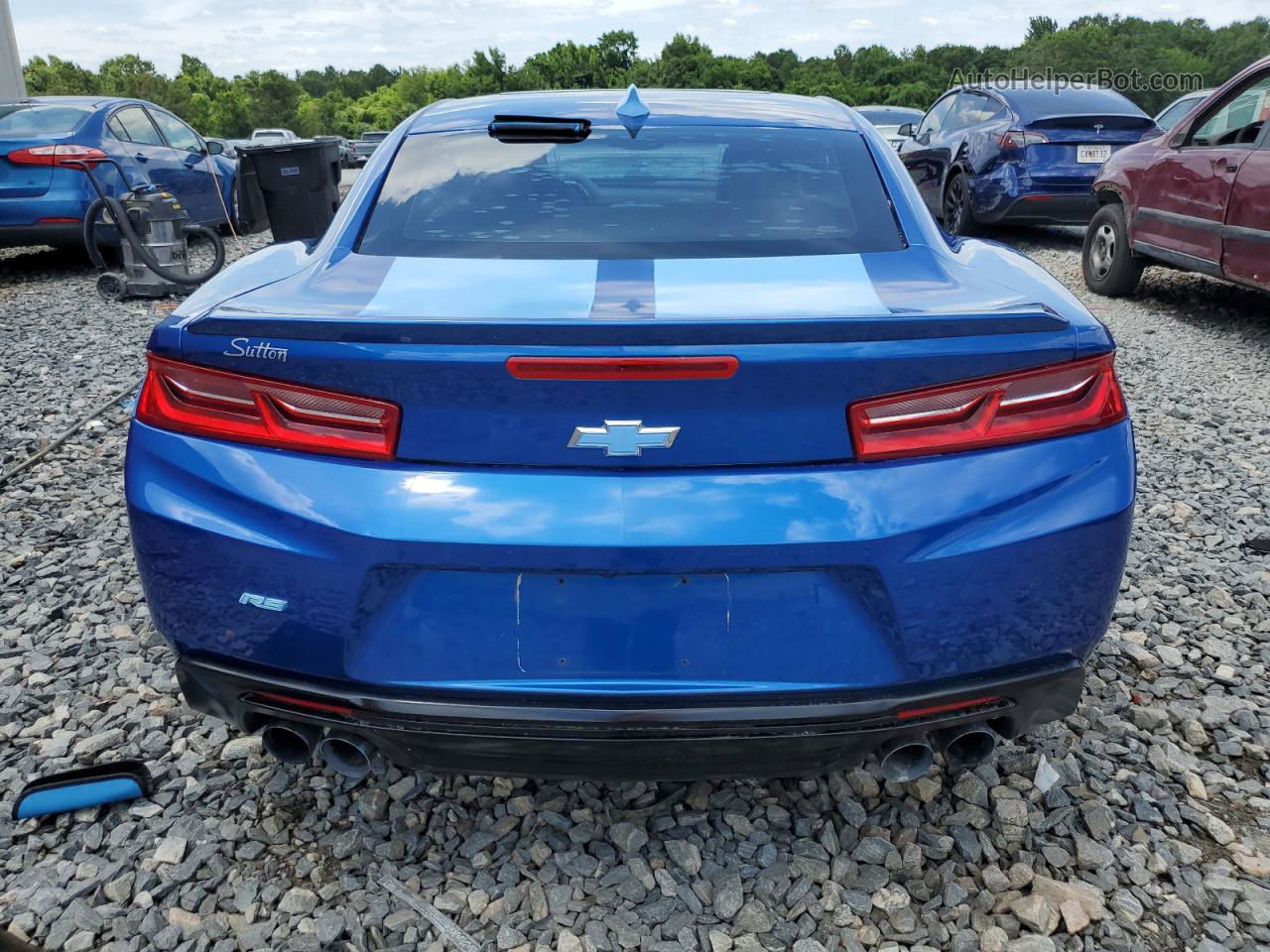 2017 Chevrolet Camaro Lt Two Tone vin: 1G1FB1RS5H0138779