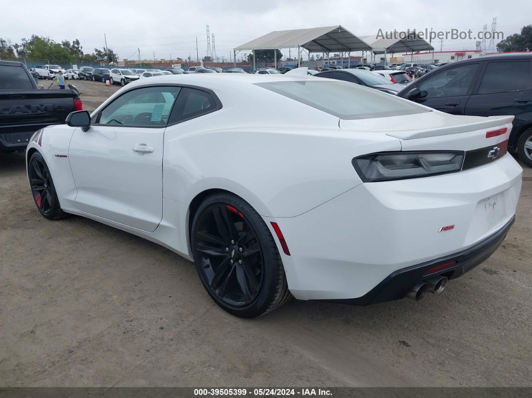 2018 Chevrolet Camaro 1lt White vin: 1G1FB1RS5J0153465