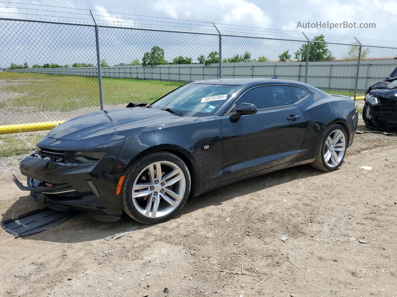 2018 Chevrolet Camaro Lt Черный vin: 1G1FB1RS5J0170010