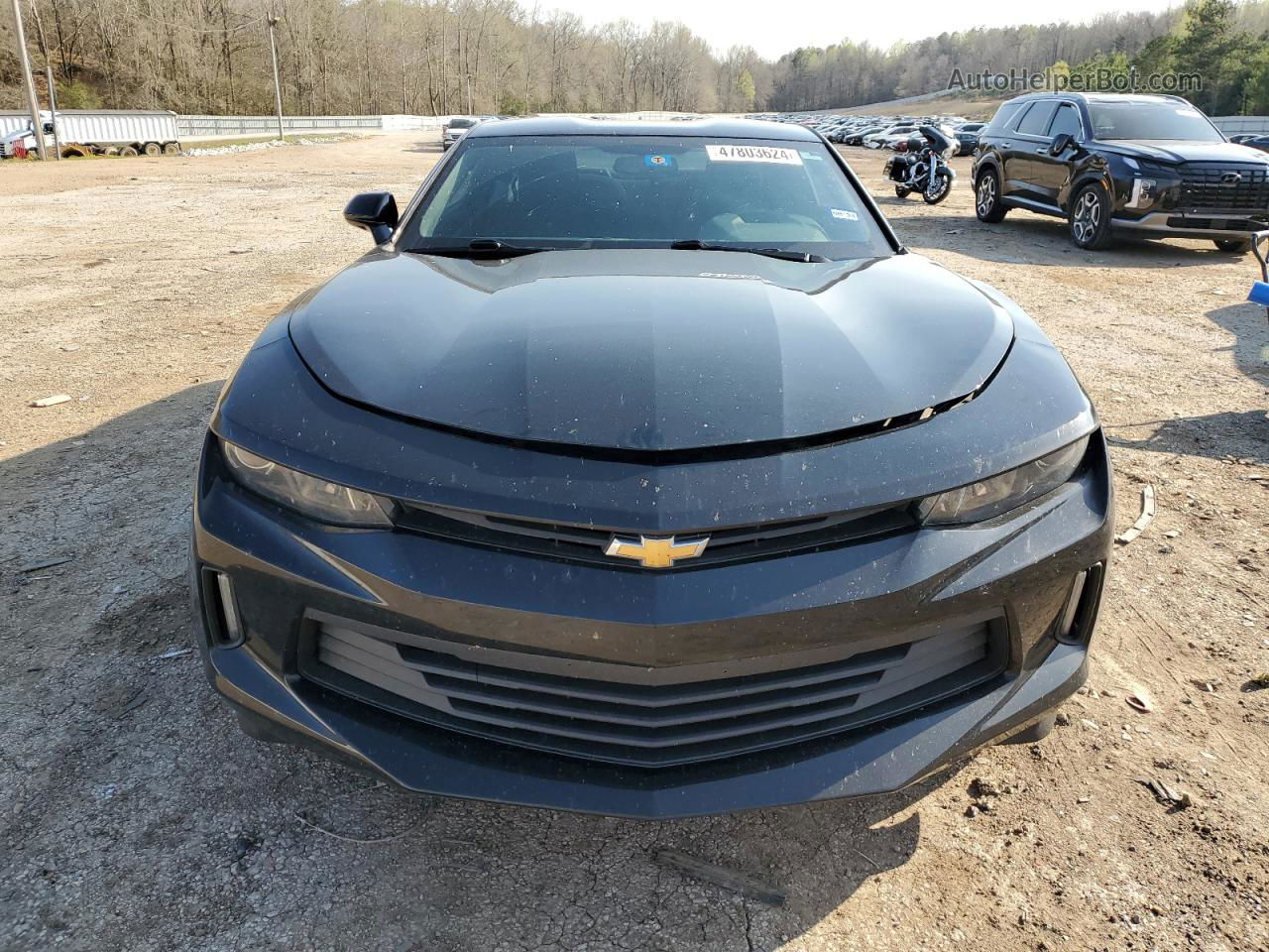 2018 Chevrolet Camaro Lt Black vin: 1G1FB1RS5J0178284