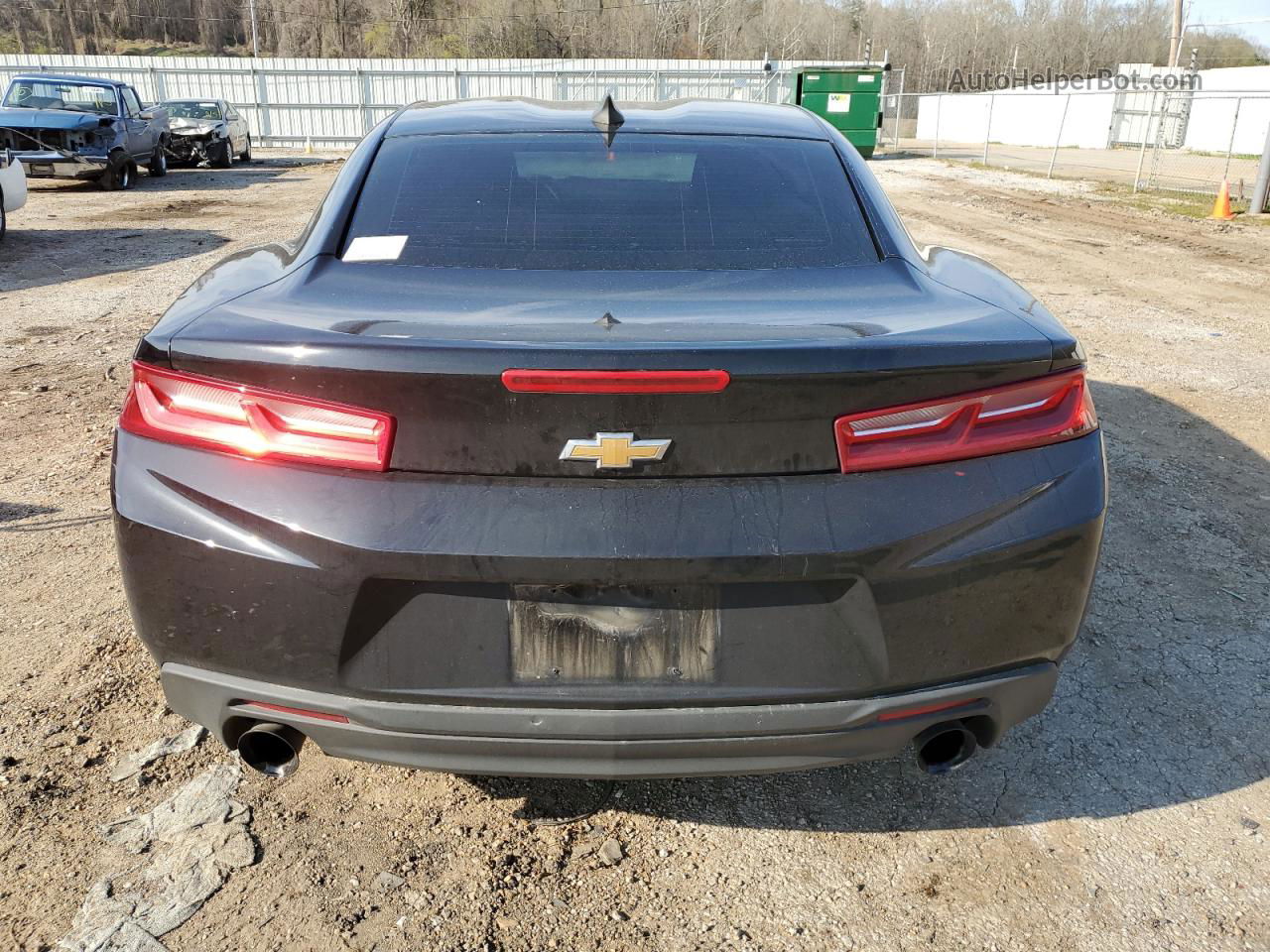 2018 Chevrolet Camaro Lt Black vin: 1G1FB1RS5J0178284