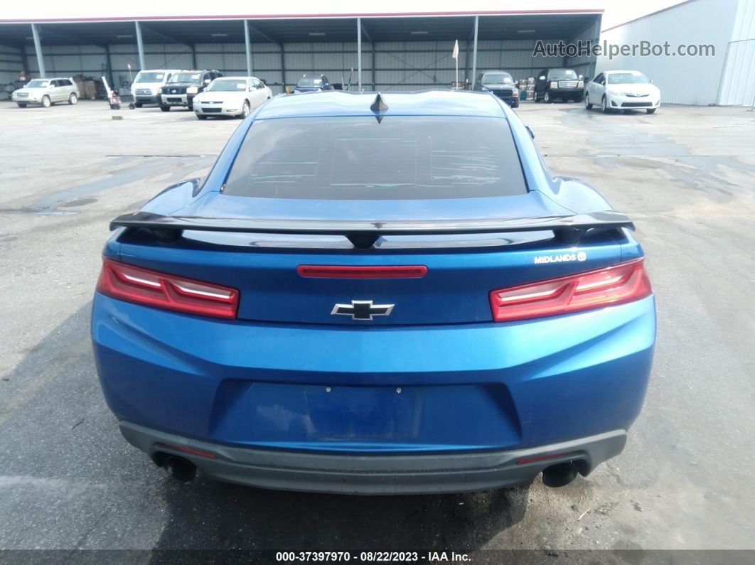 2018 Chevrolet Camaro 1lt Blue vin: 1G1FB1RS5J0183520