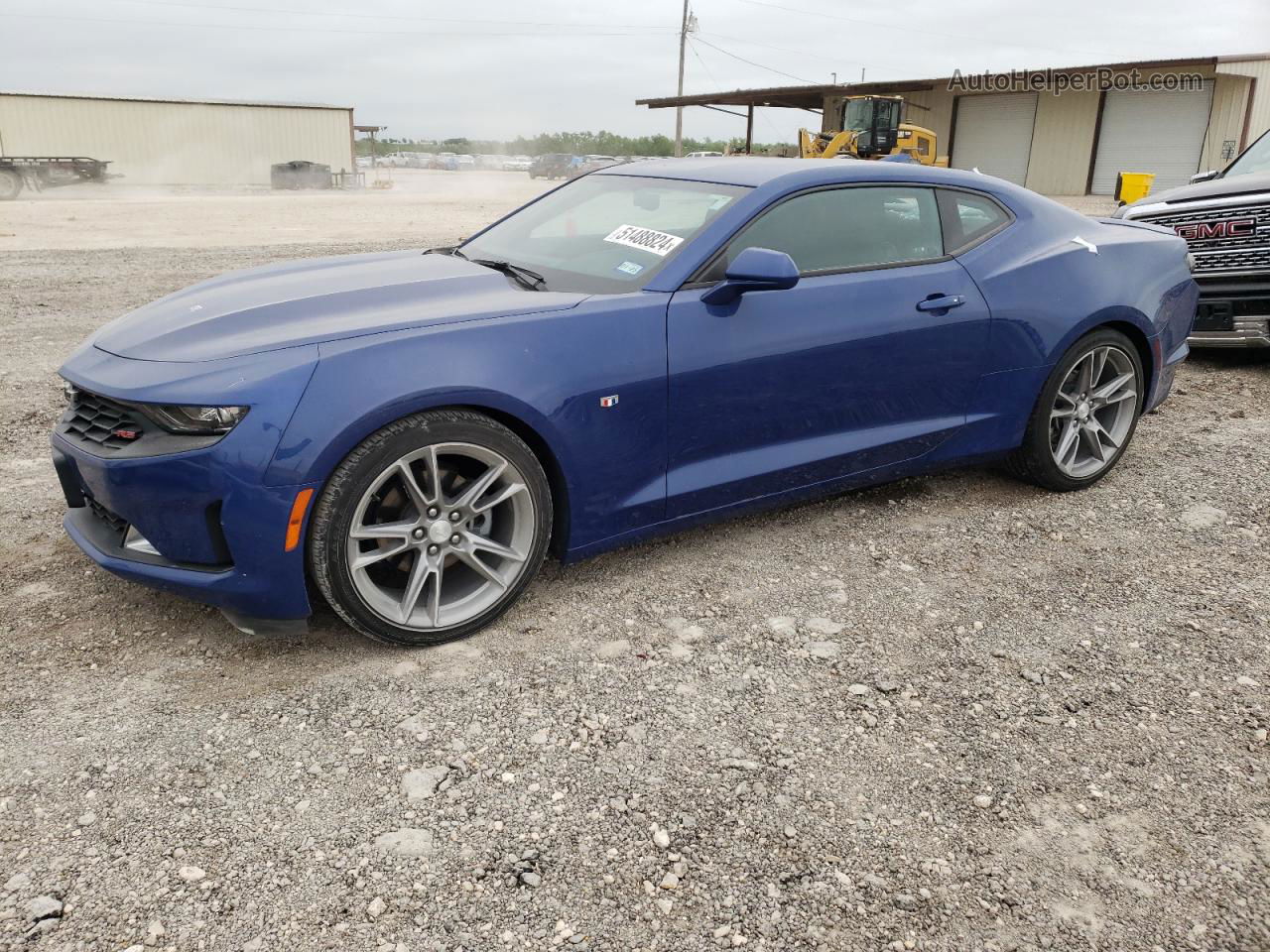 2020 Chevrolet Camaro Ls Blue vin: 1G1FB1RS5L0108416