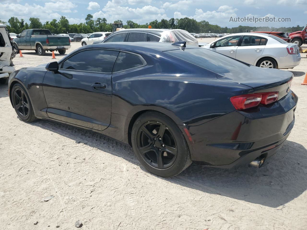 2020 Chevrolet Camaro Ls Blue vin: 1G1FB1RS5L0117777