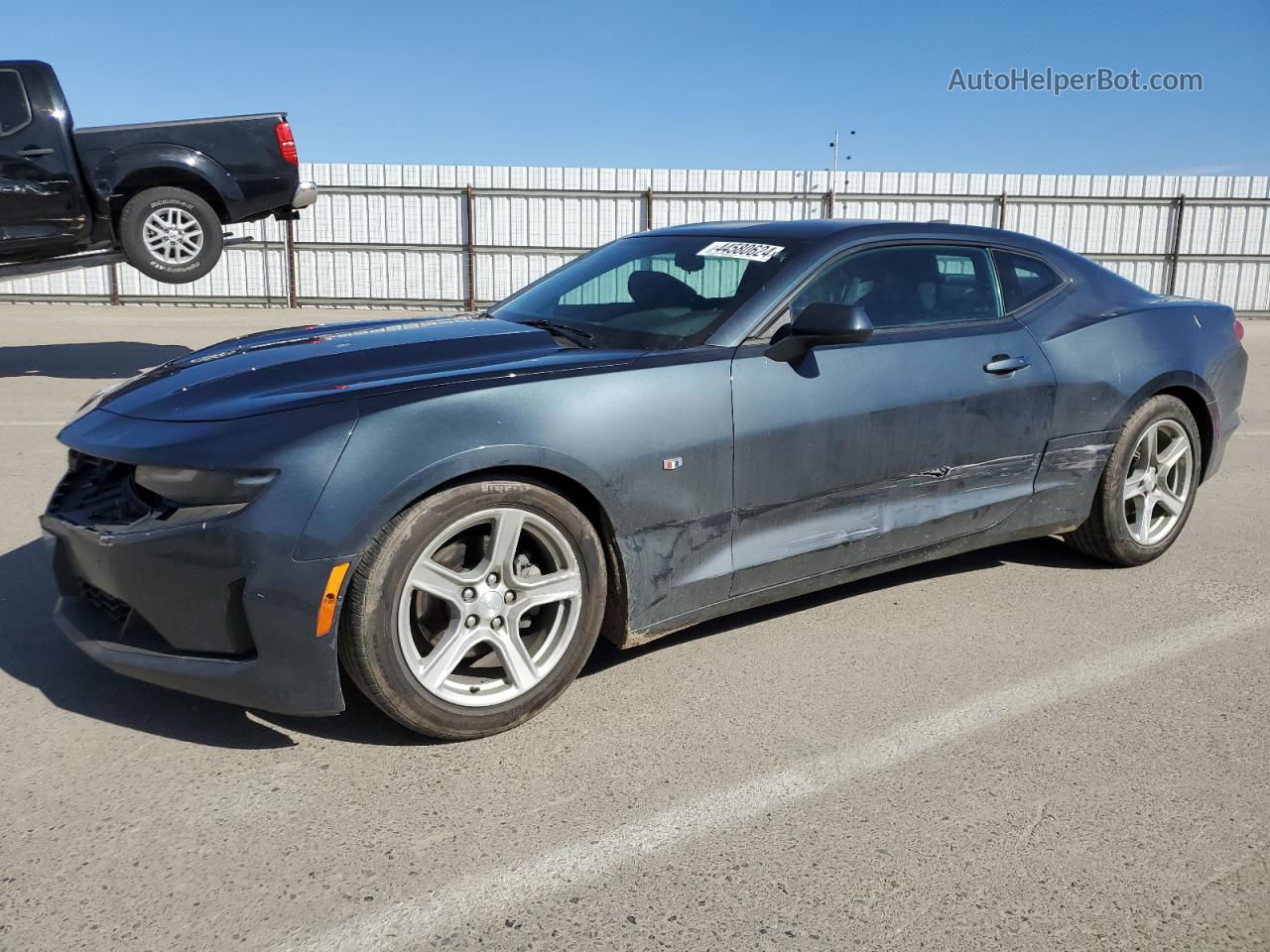 2020 Chevrolet Camaro Ls Charcoal vin: 1G1FB1RS5L0128150