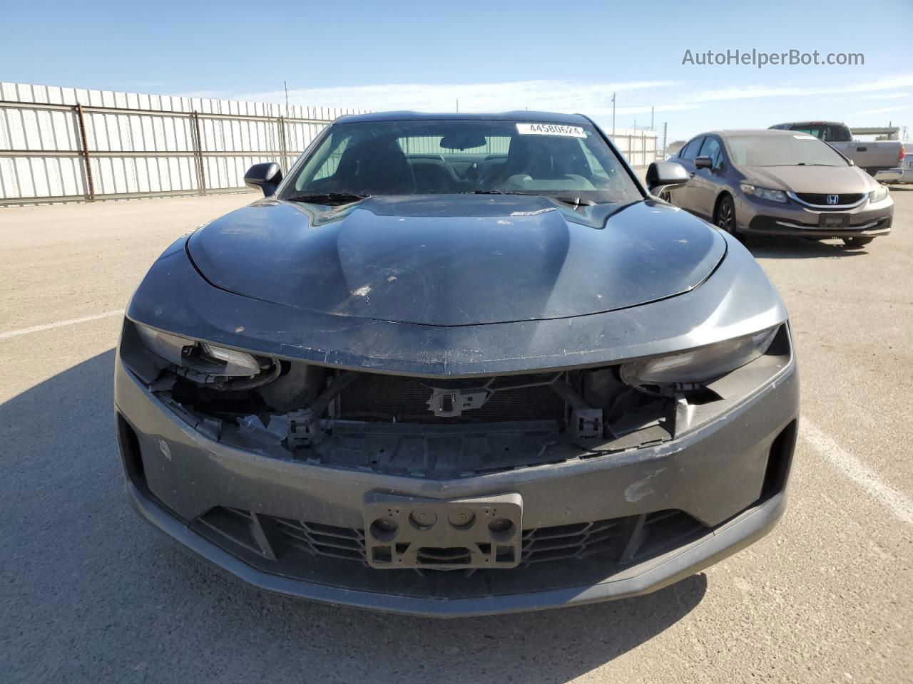 2020 Chevrolet Camaro Ls Charcoal vin: 1G1FB1RS5L0128150