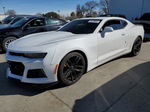 2017 Chevrolet Camaro Lt White vin: 1G1FB1RS6H0151444