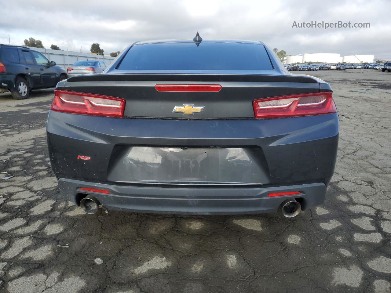 2017 Chevrolet Camaro Lt Gray vin: 1G1FB1RS6H0157924