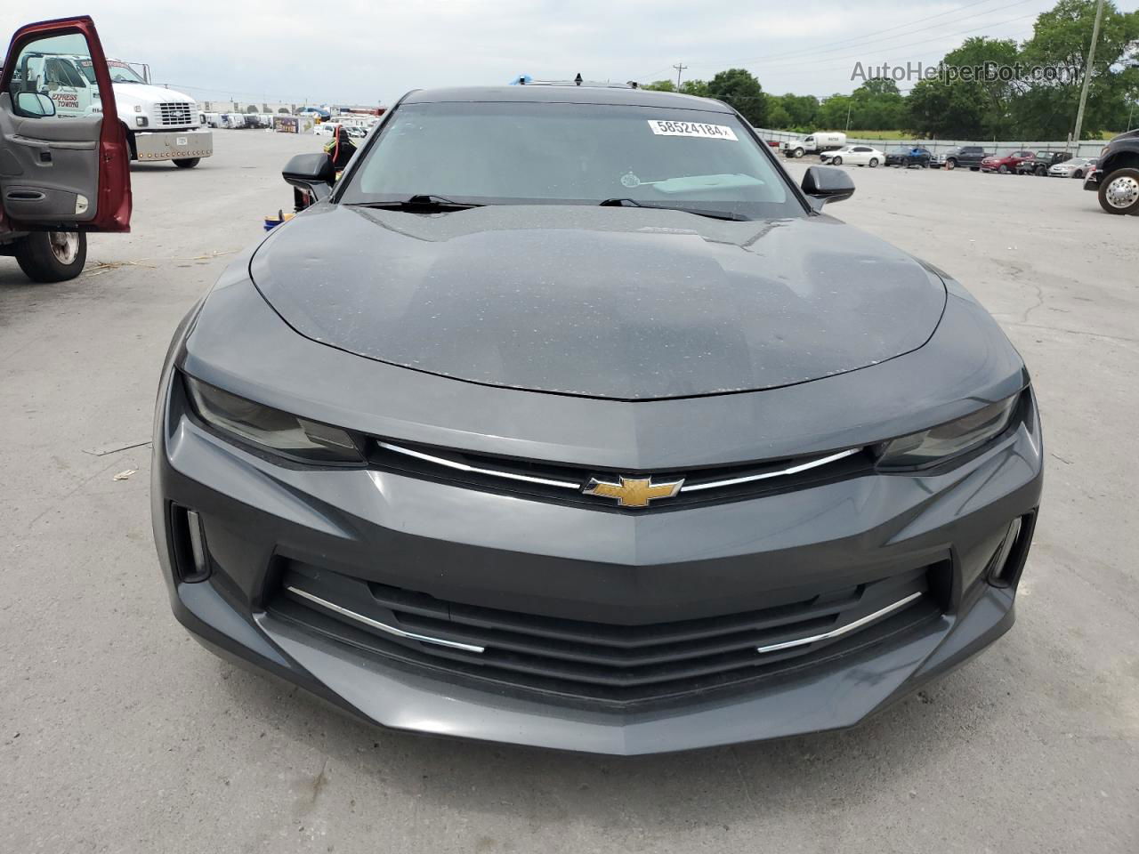 2018 Chevrolet Camaro Lt Серый vin: 1G1FB1RS6J0153541