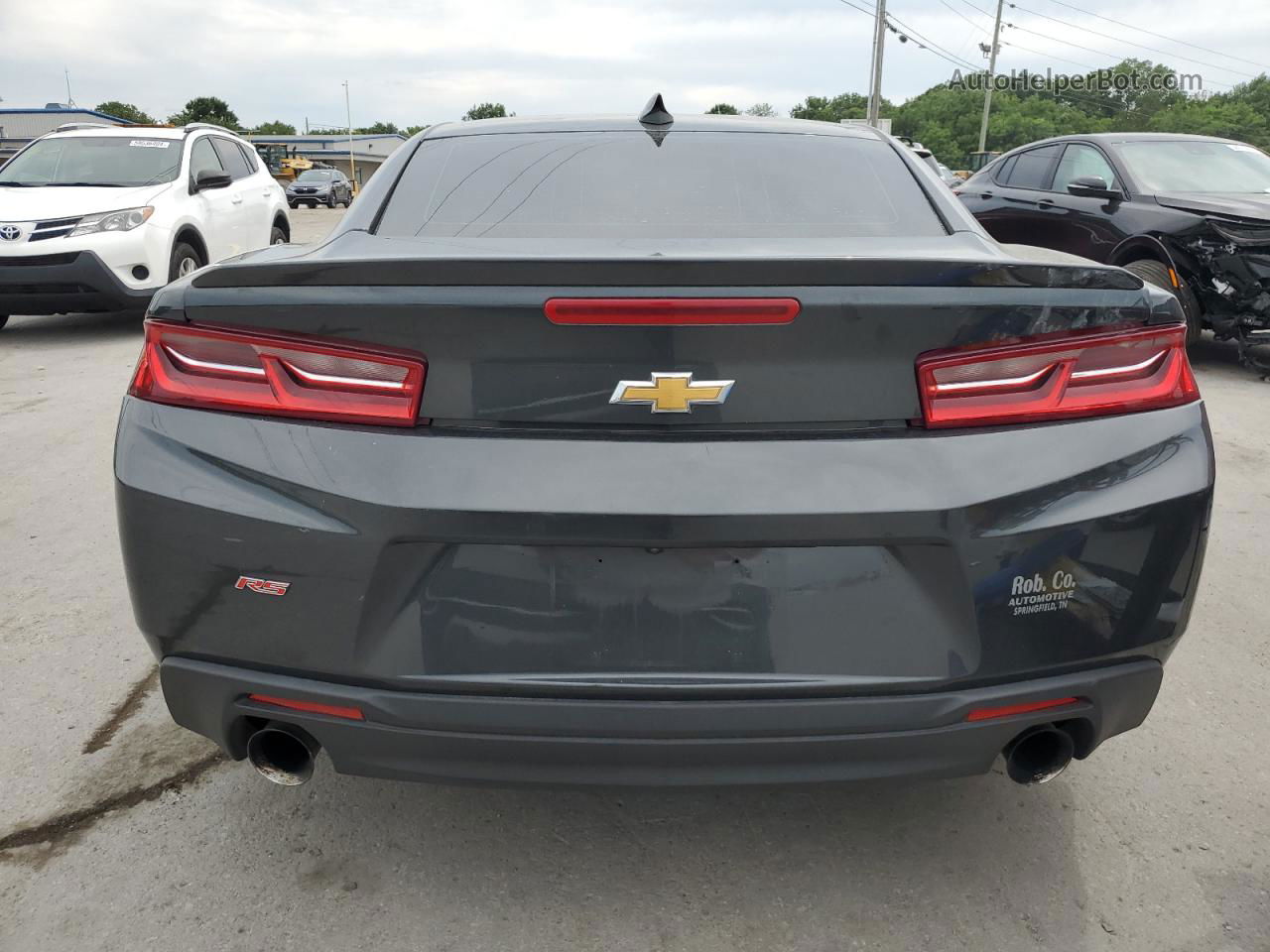 2018 Chevrolet Camaro Lt Серый vin: 1G1FB1RS6J0153541