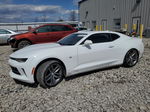 2018 Chevrolet Camaro Lt White vin: 1G1FB1RS6J0169321