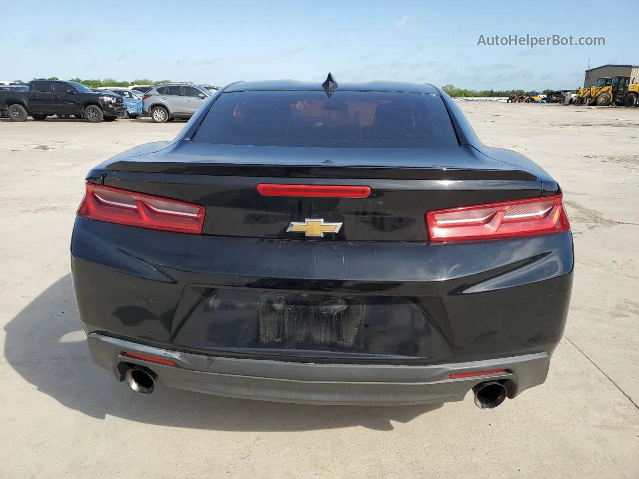 2018 Chevrolet Camaro Lt Black vin: 1G1FB1RS6J0182750