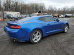 2018 Chevrolet Camaro Lt Синий vin: 1G1FB1RS6J0190461