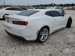 2018 Chevrolet Camaro Lt White vin: 1G1FB1RS6J0190993