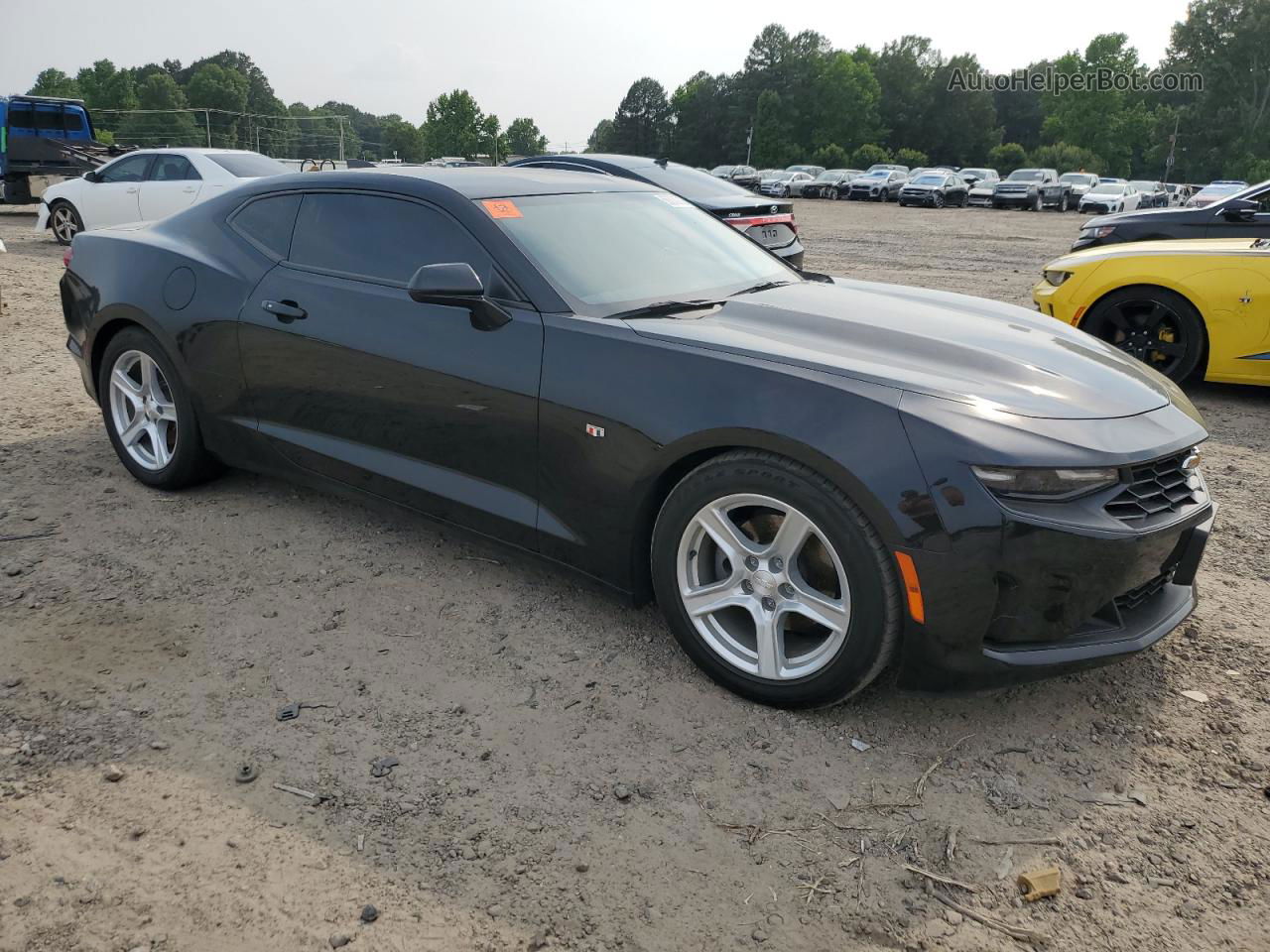 2020 Chevrolet Camaro Ls Черный vin: 1G1FB1RS6L0119103