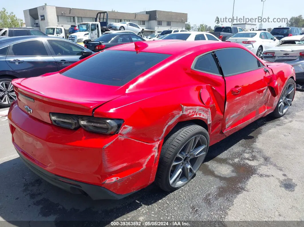 2020 Chevrolet Camaro Rwd  1lt Red vin: 1G1FB1RS6L0134653