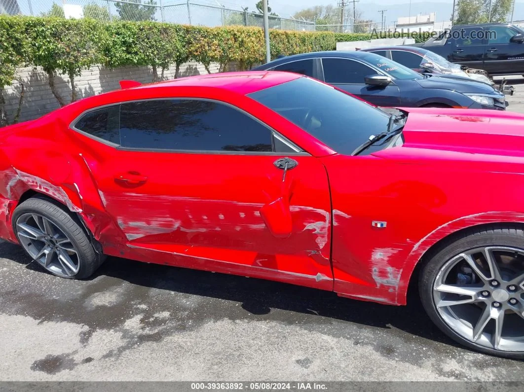 2020 Chevrolet Camaro Rwd  1lt Red vin: 1G1FB1RS6L0134653