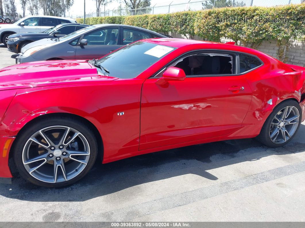 2020 Chevrolet Camaro Rwd  1lt Red vin: 1G1FB1RS6L0134653