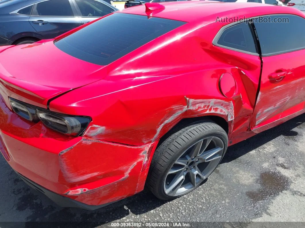 2020 Chevrolet Camaro Rwd  1lt Red vin: 1G1FB1RS6L0134653