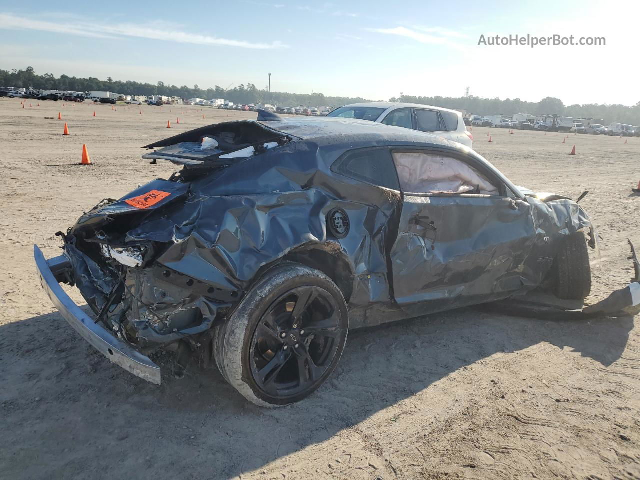 2020 Chevrolet Camaro Ls Серый vin: 1G1FB1RS6L0143868