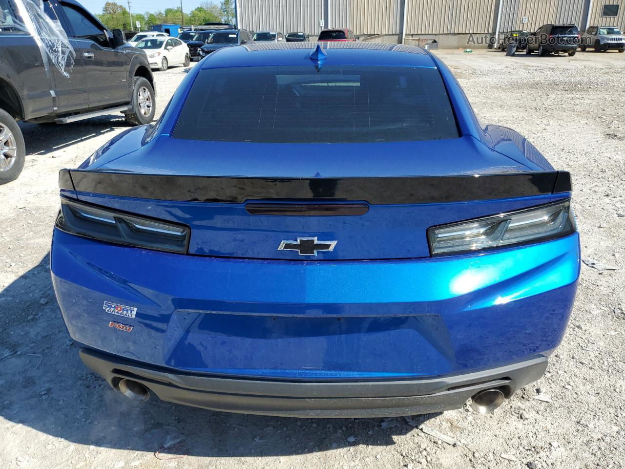 2017 Chevrolet Camaro Lt Blue vin: 1G1FB1RS7H0191600