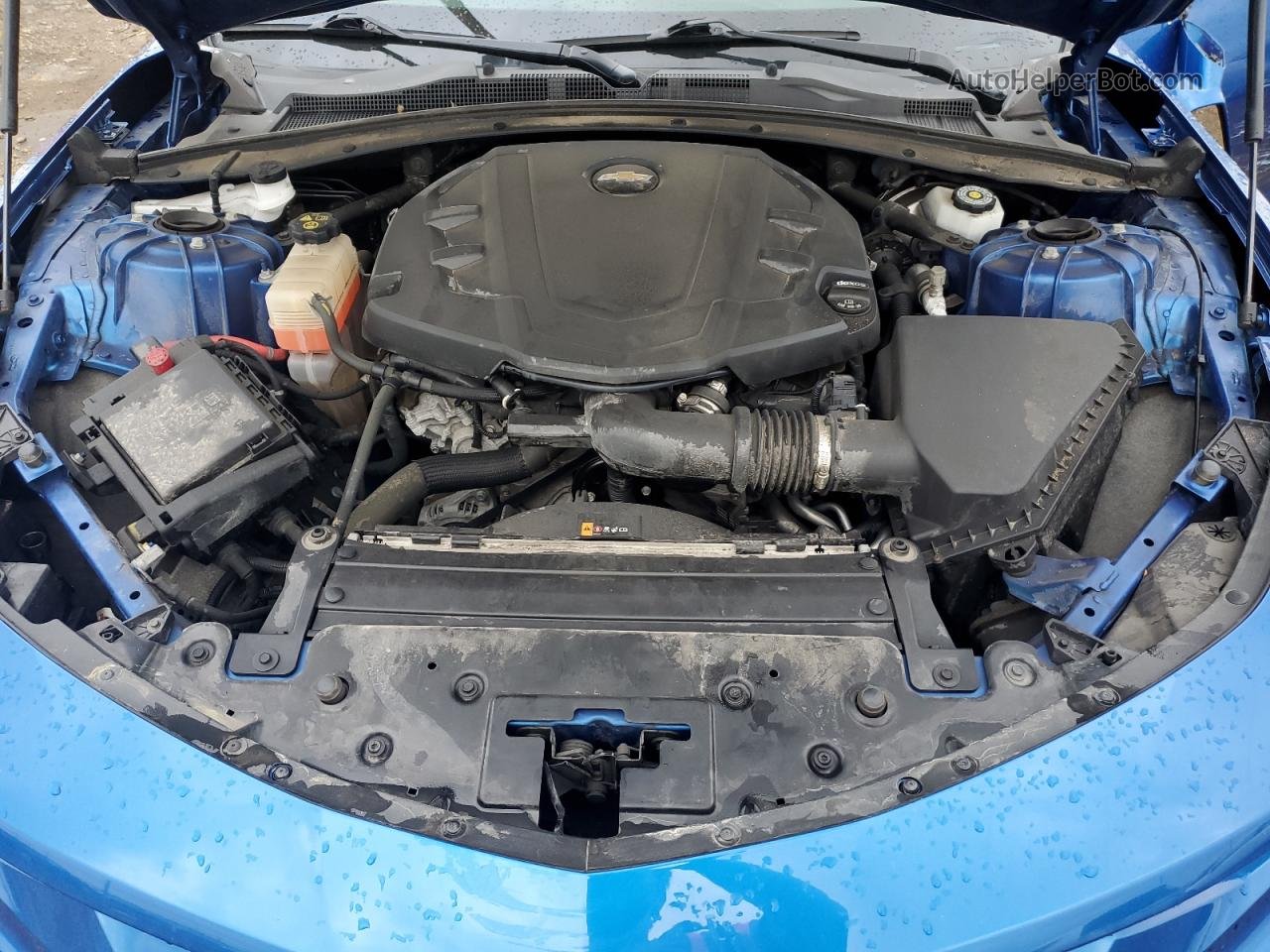 2017 Chevrolet Camaro Lt Blue vin: 1G1FB1RS7H0213546