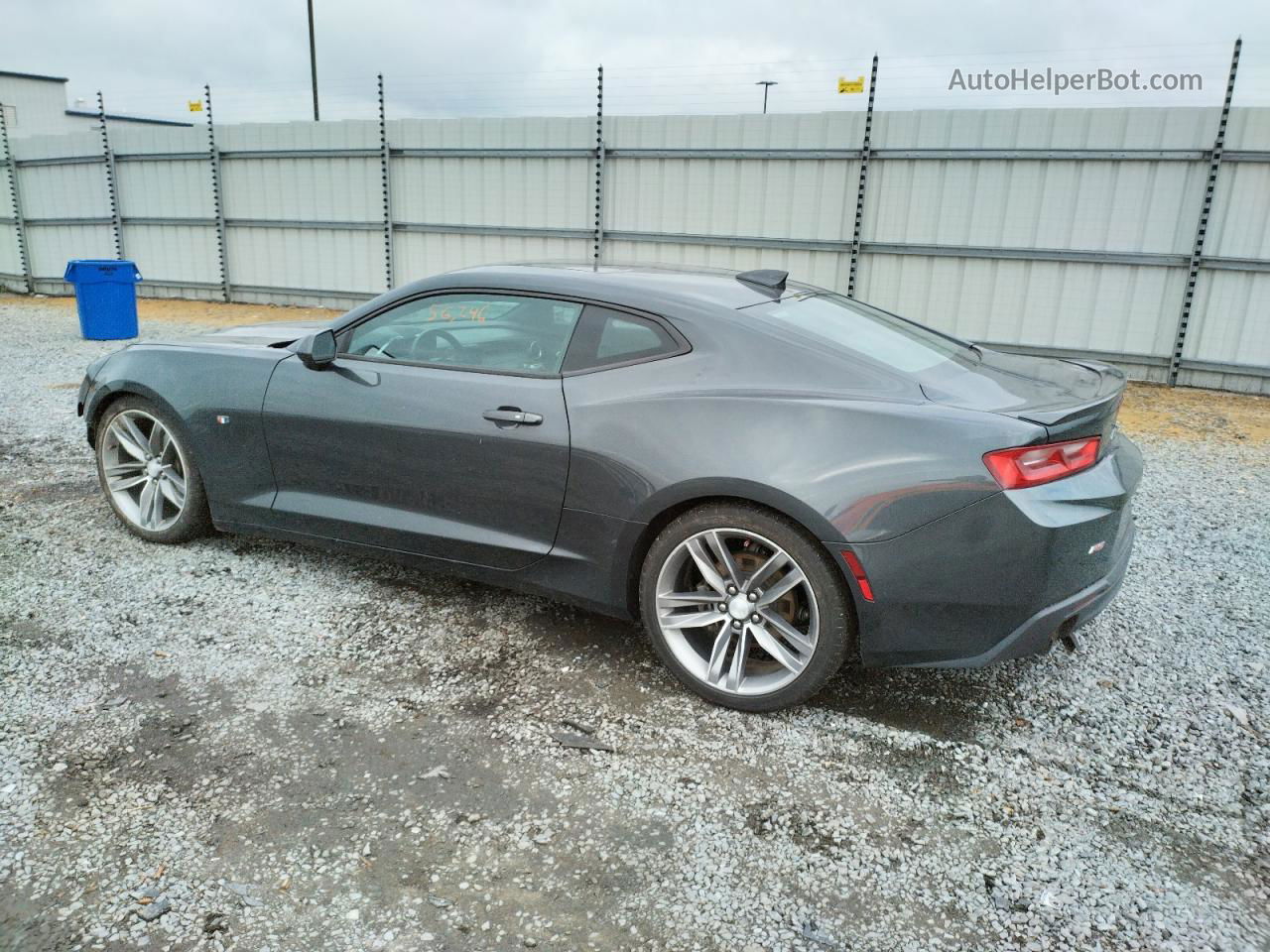 2018 Chevrolet Camaro Lt Charcoal vin: 1G1FB1RS7J0114828