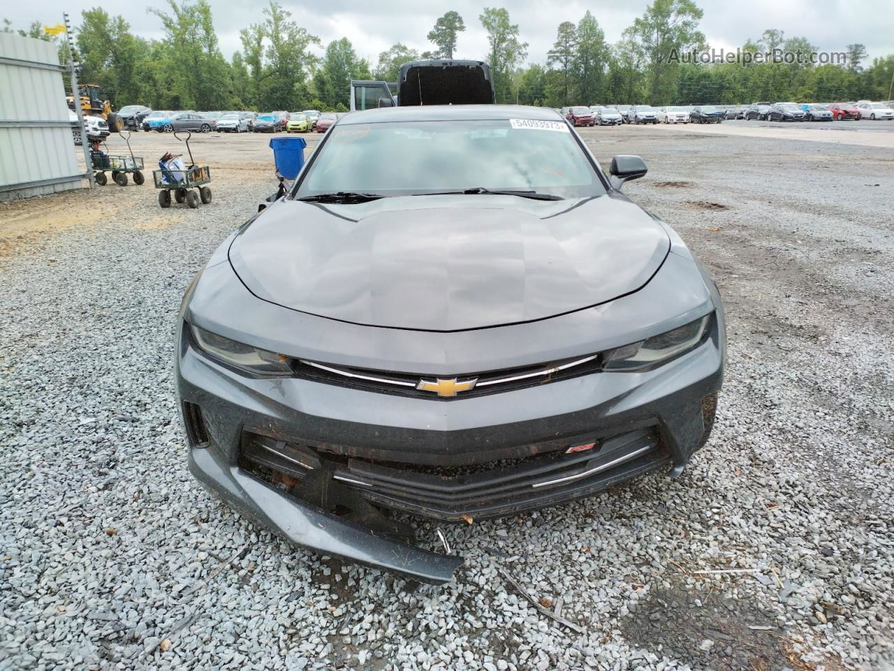 2018 Chevrolet Camaro Lt Charcoal vin: 1G1FB1RS7J0114828