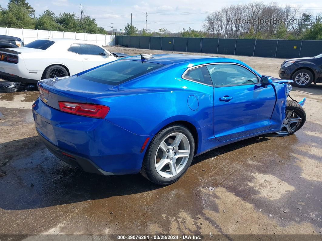 2018 Chevrolet Camaro 1lt Blue vin: 1G1FB1RS7J0152544