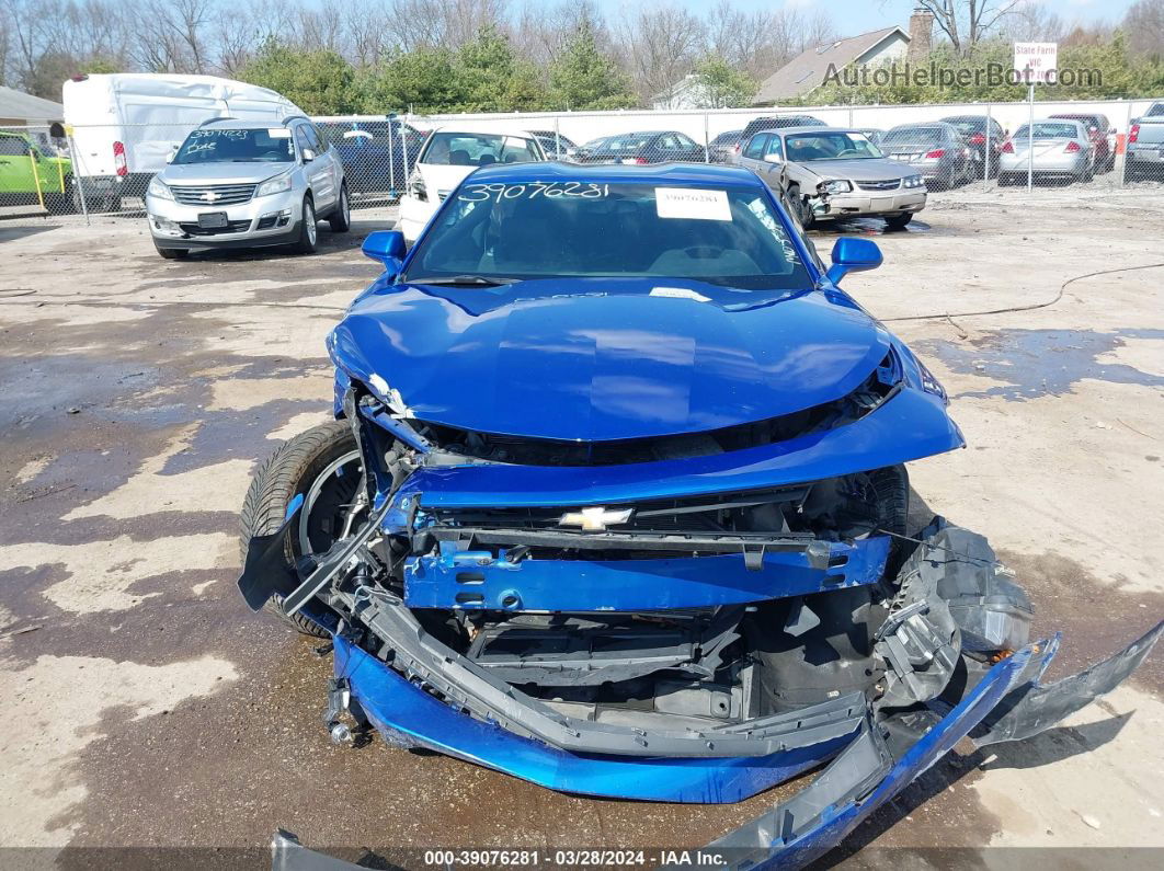 2018 Chevrolet Camaro 1lt Blue vin: 1G1FB1RS7J0152544