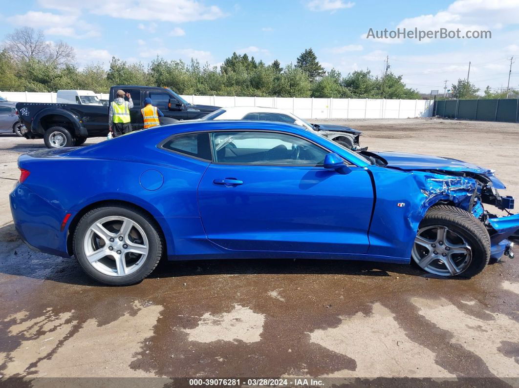 2018 Chevrolet Camaro 1lt Blue vin: 1G1FB1RS7J0152544