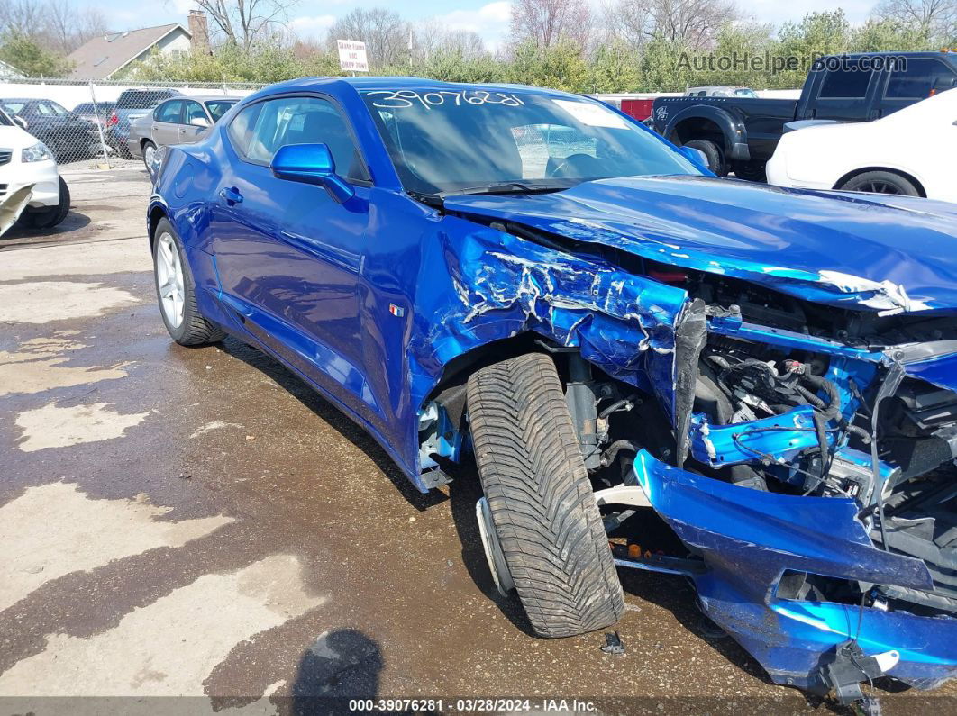 2018 Chevrolet Camaro 1lt Blue vin: 1G1FB1RS7J0152544