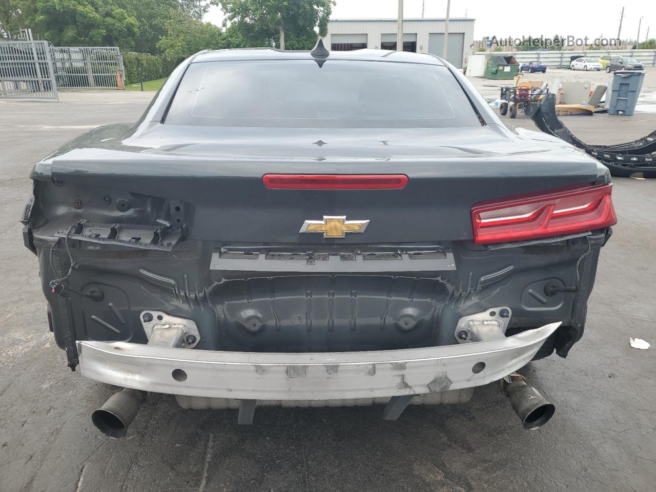 2018 Chevrolet Camaro Lt Gray vin: 1G1FB1RS7J0159137