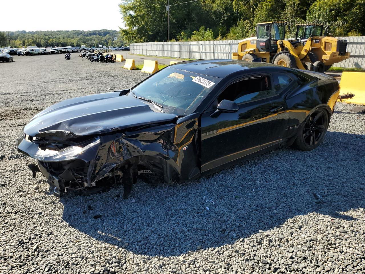 2020 Chevrolet Camaro Ls Черный vin: 1G1FB1RS7L0137237