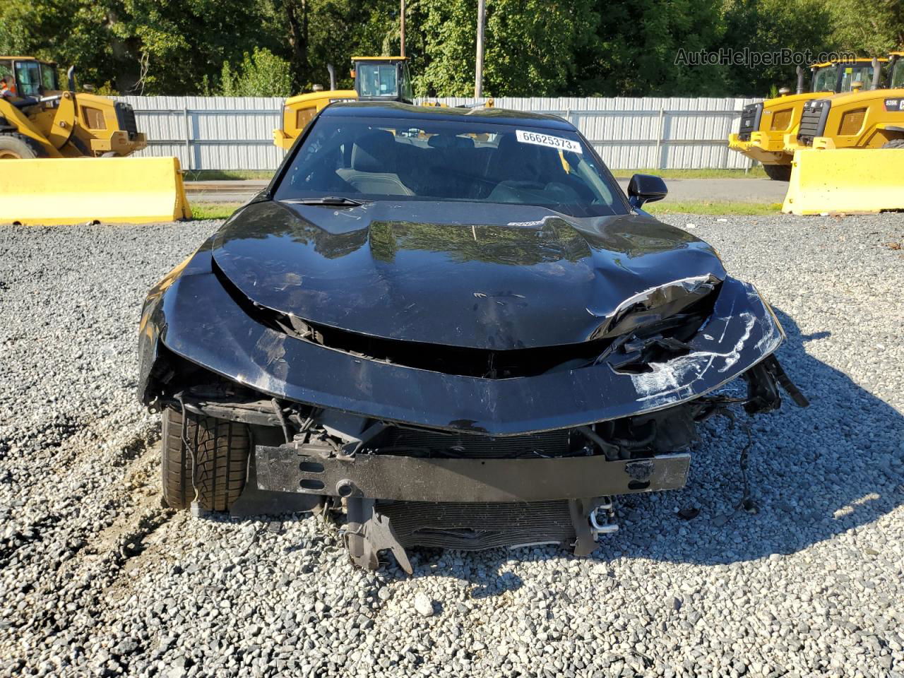 2020 Chevrolet Camaro Ls Black vin: 1G1FB1RS7L0137237