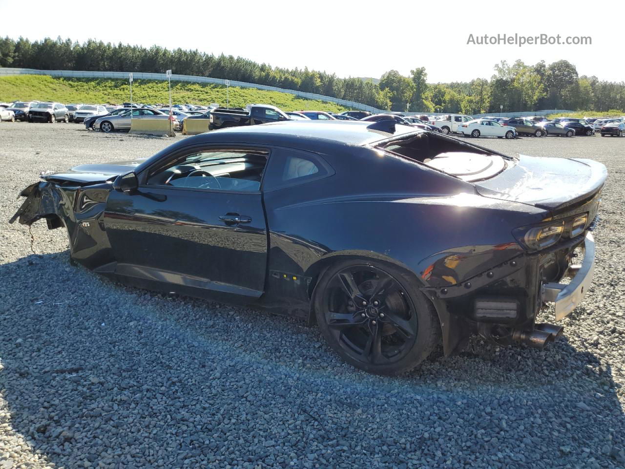 2020 Chevrolet Camaro Ls Black vin: 1G1FB1RS7L0137237