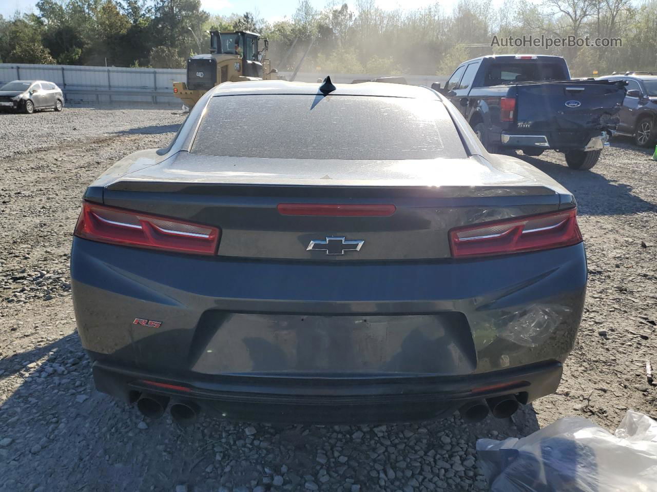 2017 Chevrolet Camaro Lt Gray vin: 1G1FB1RS8H0102746