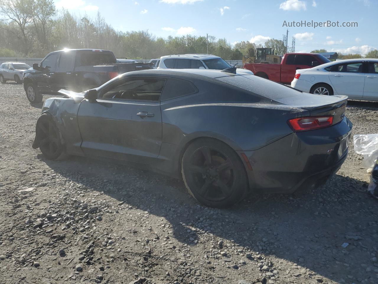 2017 Chevrolet Camaro Lt Gray vin: 1G1FB1RS8H0102746