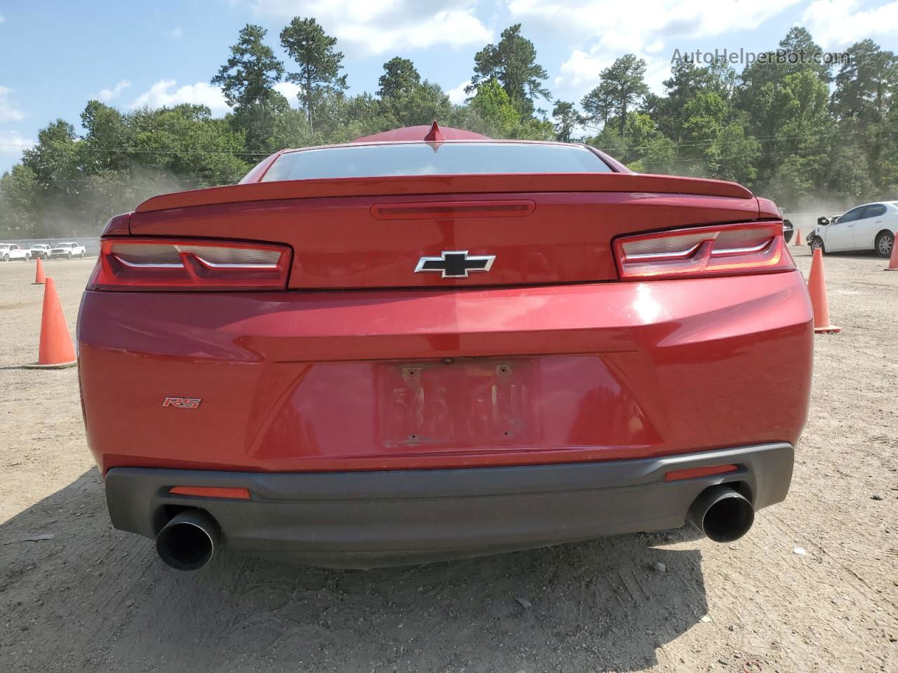 2018 Chevrolet Camaro Lt Maroon vin: 1G1FB1RS8J0108939